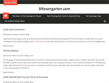 Tablet Screenshot of drosengarten.com